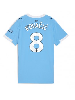 Zenske Futbalové oblečenie Manchester City Mateo Kovacic #8 2025-26 Krátky Rukáv - Domáci